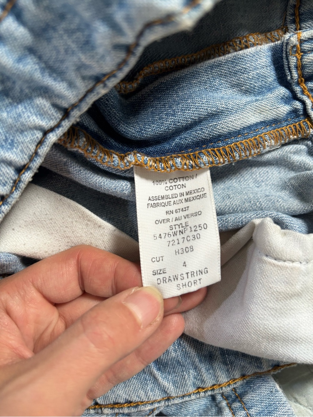 Polo by Ralph Lauren Light Blue Denim Shorts - Picture 9 of 9